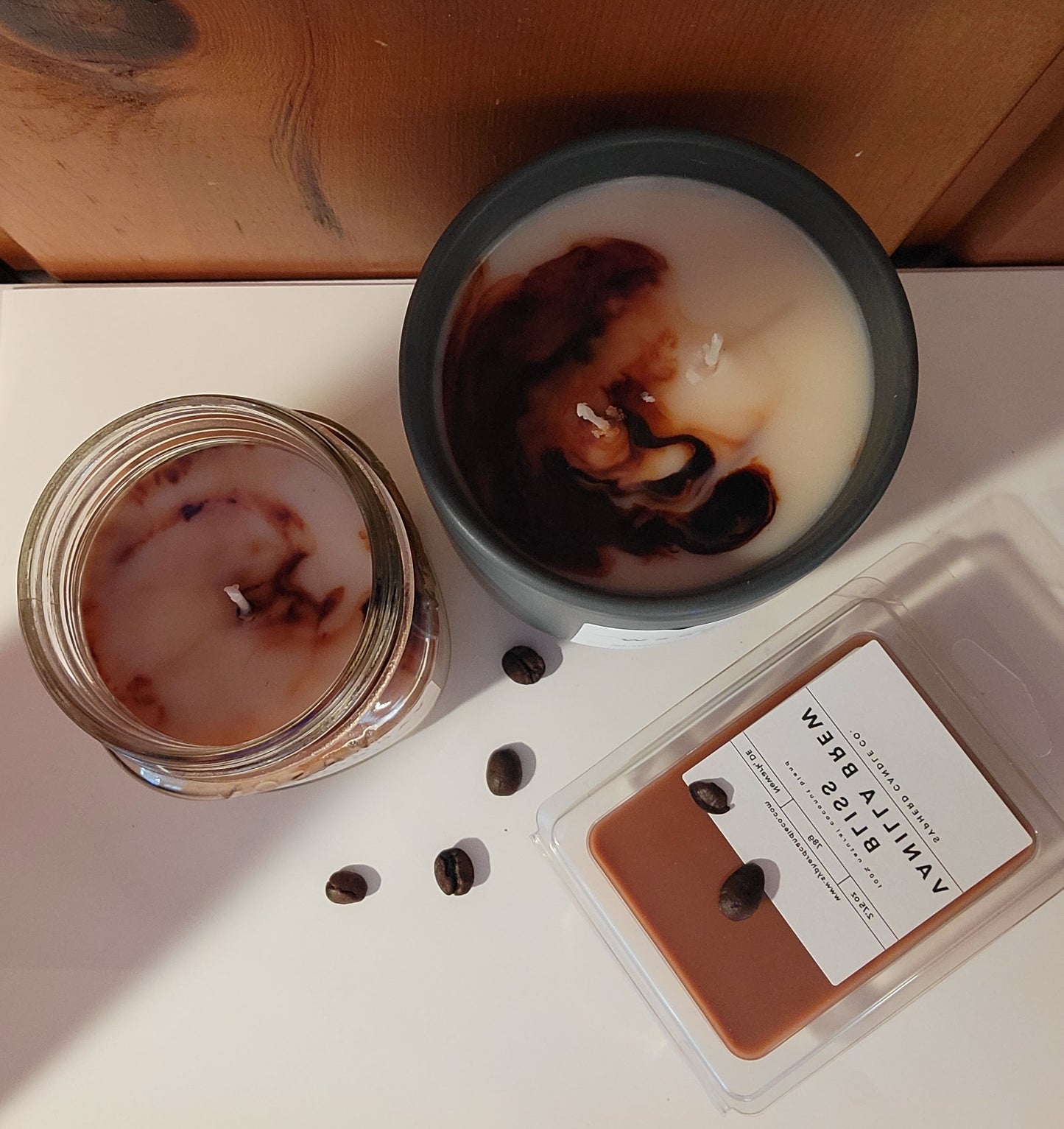 Vanilla Brew Bliss 11oz luxury scented Candle