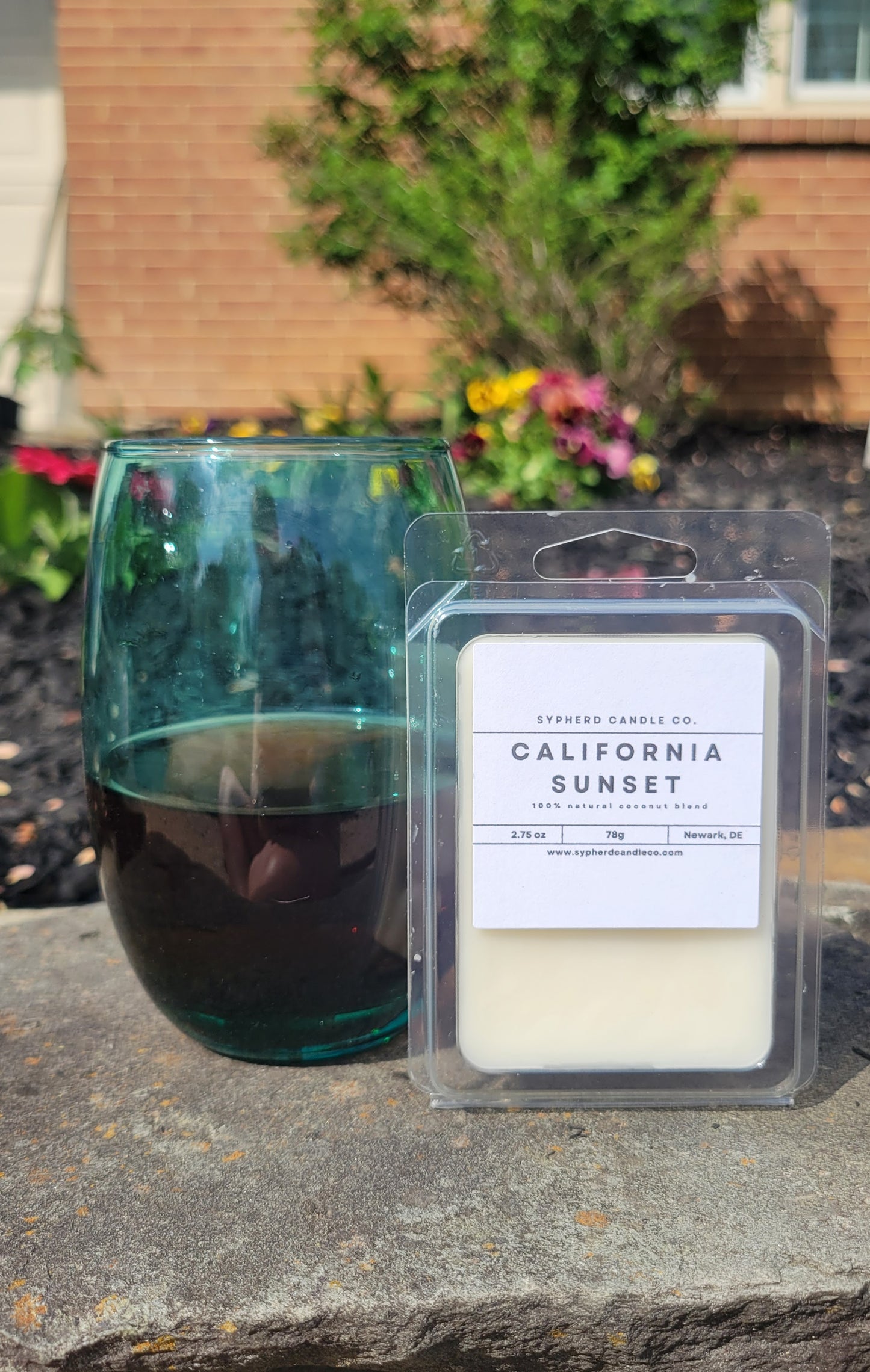 California Sunset luxury wax melts