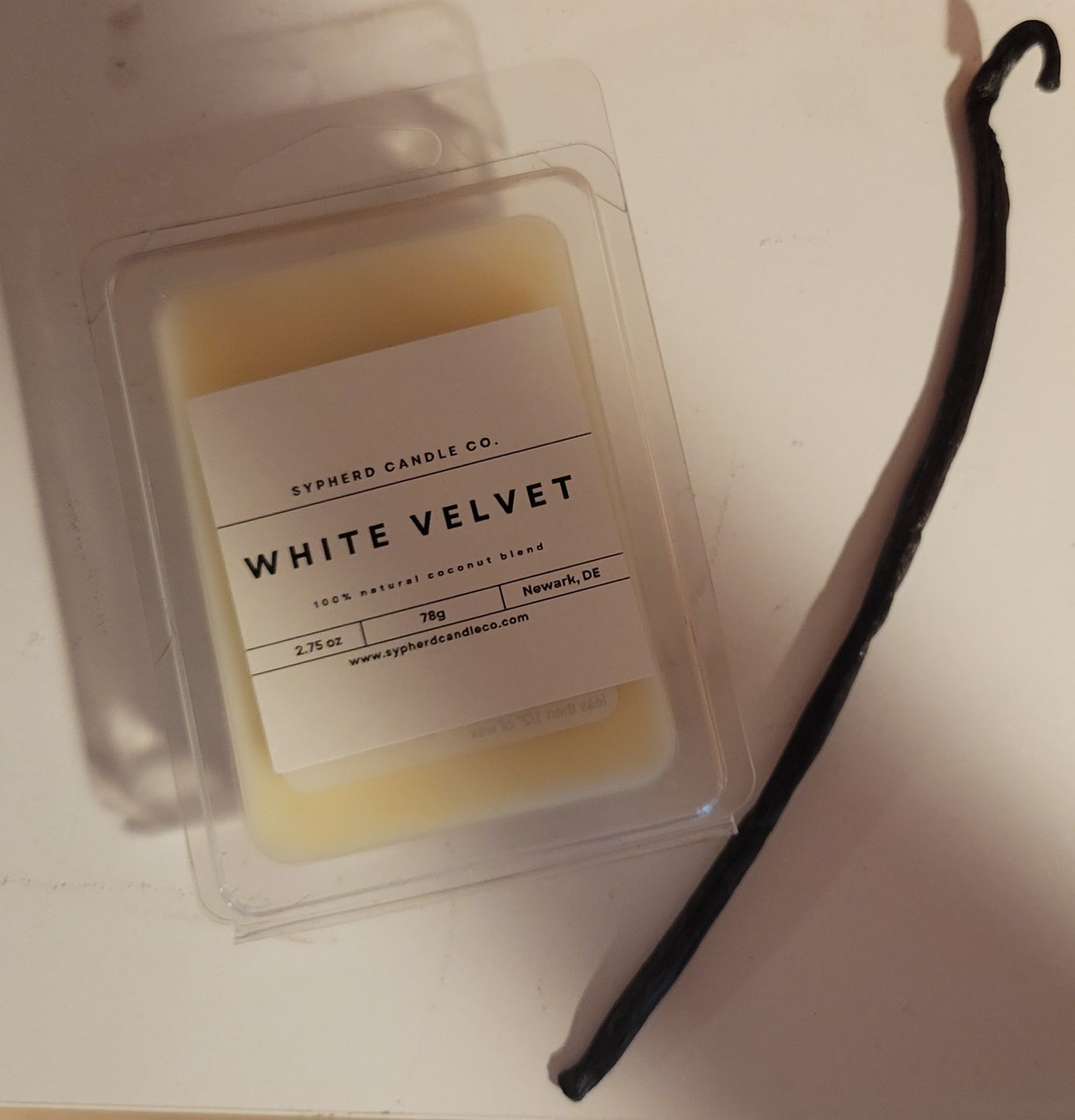 White Velvet luxury Wax Melt