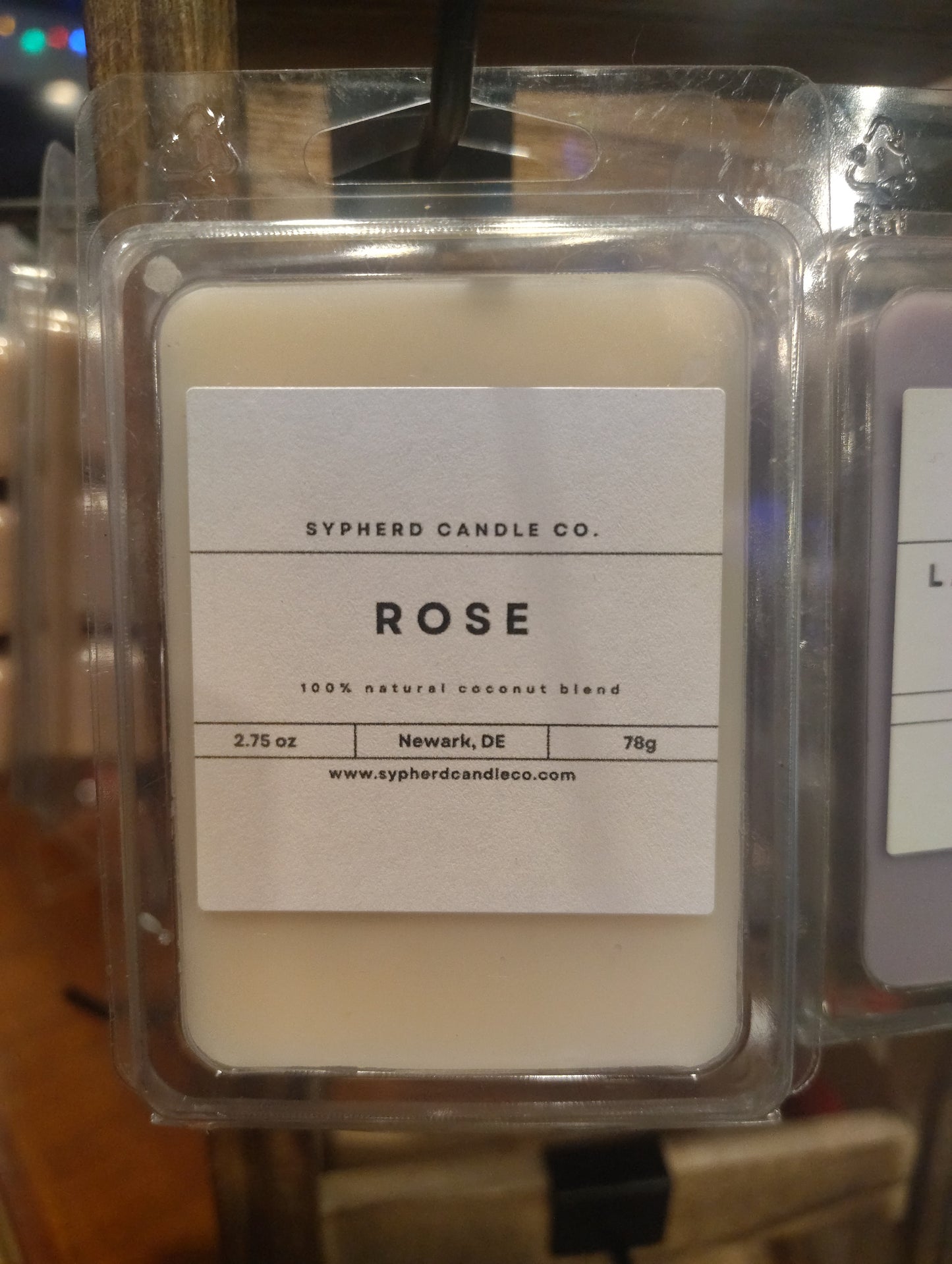 Rose wax melts